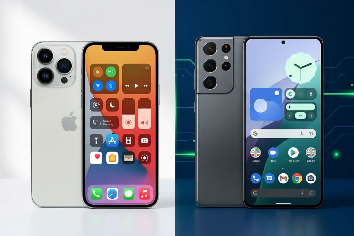 Сравнение популярной техники: iPhone против Android — что выбрать