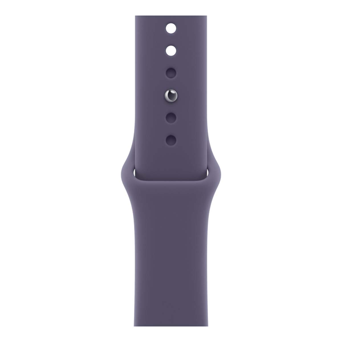 Купить apple watch series 11, 42 мм корпус из алюминия цвета «silver», ремешок sport band размера s/m цвета «purple fog» с доставкой