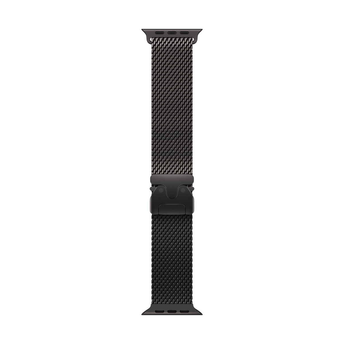 Купить apple watch ultra 3 (2025), 49 мм корпус из титана цвета «black», ремешок titanium milanese loop размера l цвета «black» с доставкой