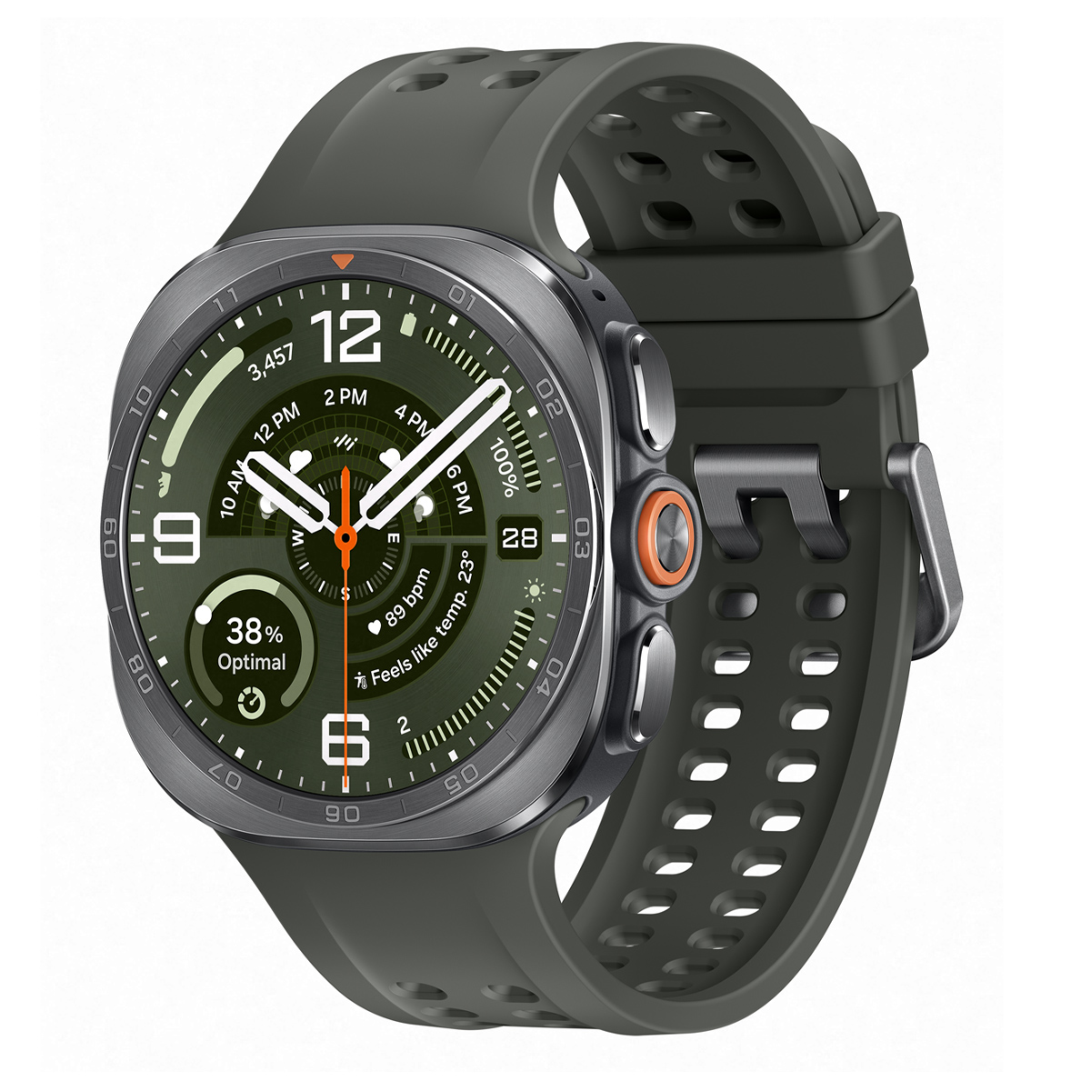 Купить часы samsung galaxy watch ultra2 47 мм lte silver, серебристый в Самаре