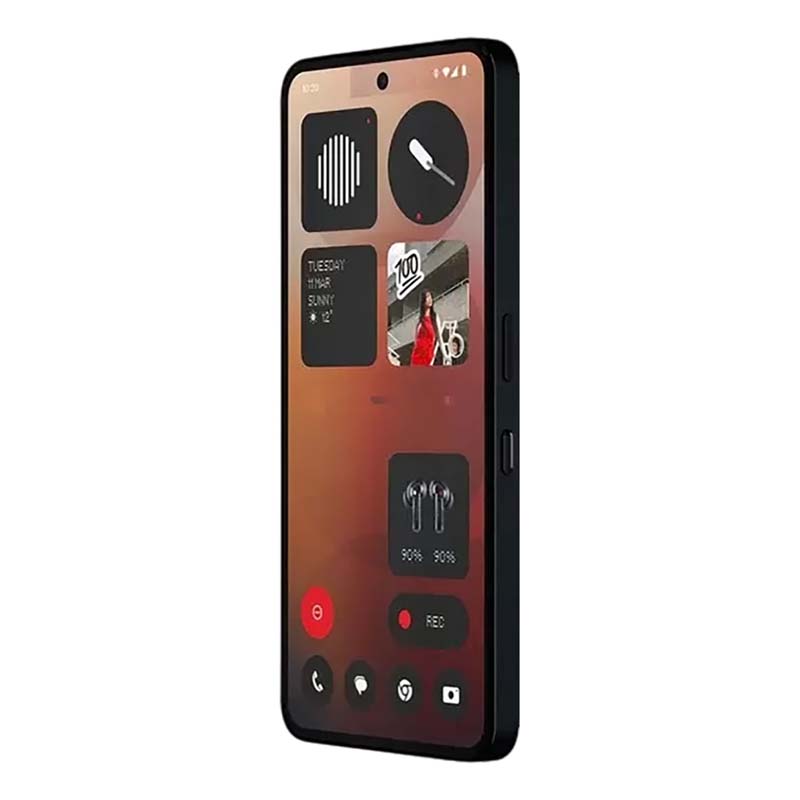 Nothing Phone (3a) 8/128Gb Black, чёрный
