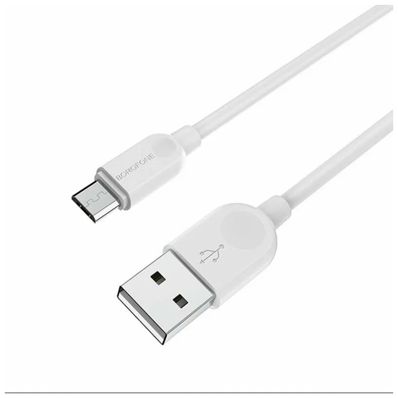 Купить кабель microusb borofone bx14 2.4a 3m с доставкой