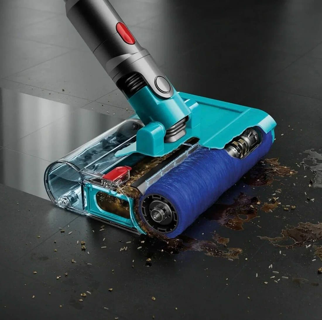 Пылесос Dyson V15s Detect Submarine (SV47) Yellow/Nickel, желтый/никель