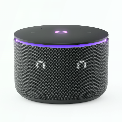 Умная колонка Яндекс Станция Мини 3 Про с Алисой, Zigbee, черный, 18 Вт