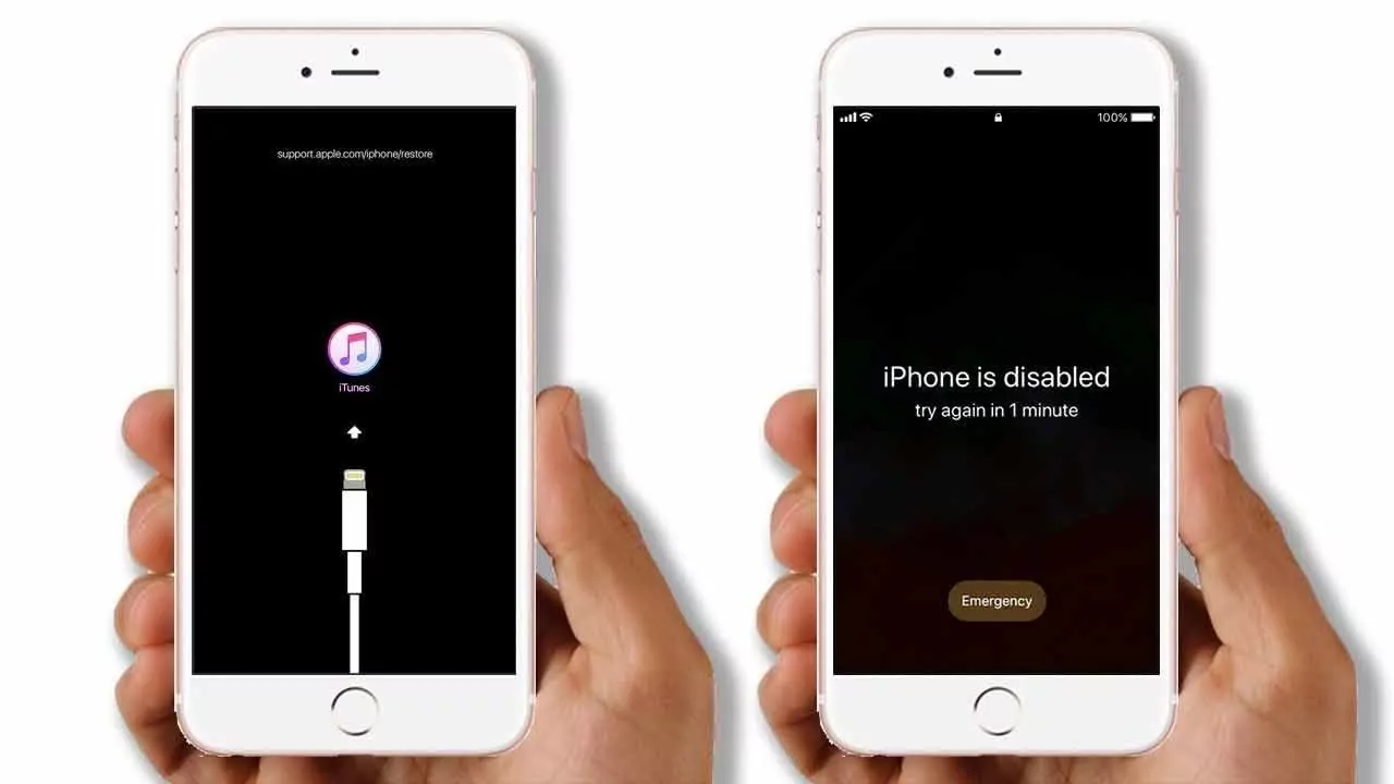Сброс пароля блокировки на iPhone 5/ 5C