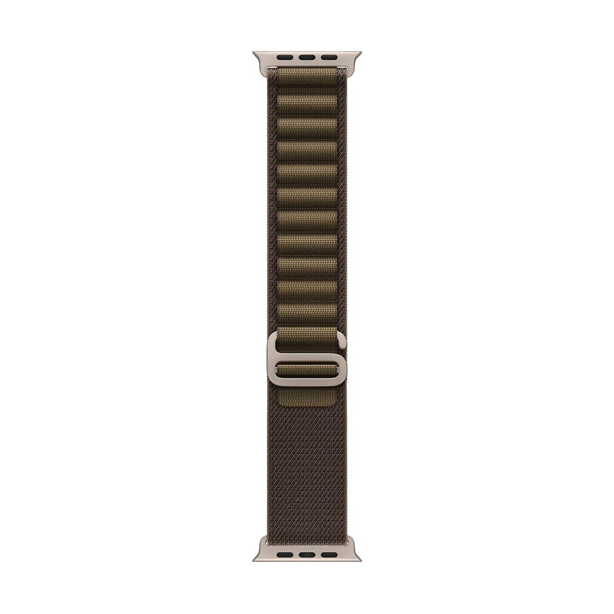 Купить apple watch ultra 4, 49 мм корпус из титана цвета «natural», ремешок alpine loop цвета «dark olive» размера m с доставкой