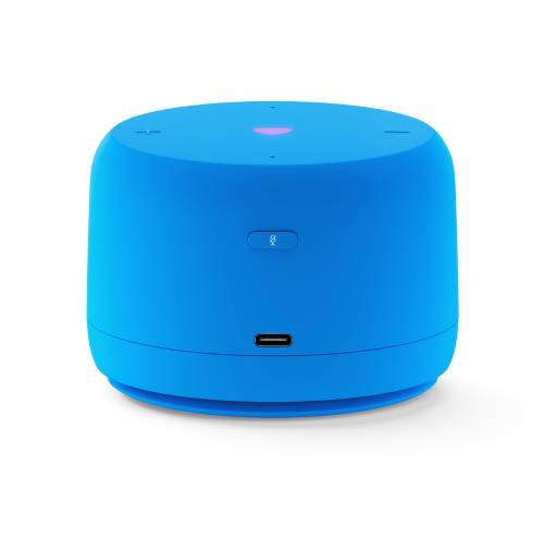Умная колонка Яндекс Станция Лайт 2 с Алисой, без часов, голубой, 6 Вт