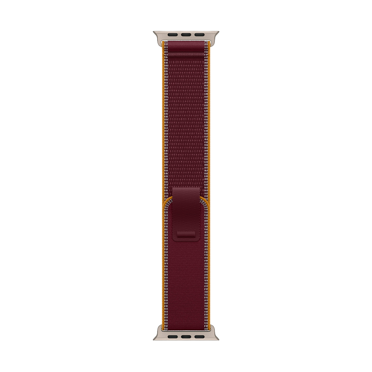 Купить apple watch ultra 4, 49 мм корпус из титана цвета «natural», ремешок trail loop цвета «burgundy» размера m/l с доставкой