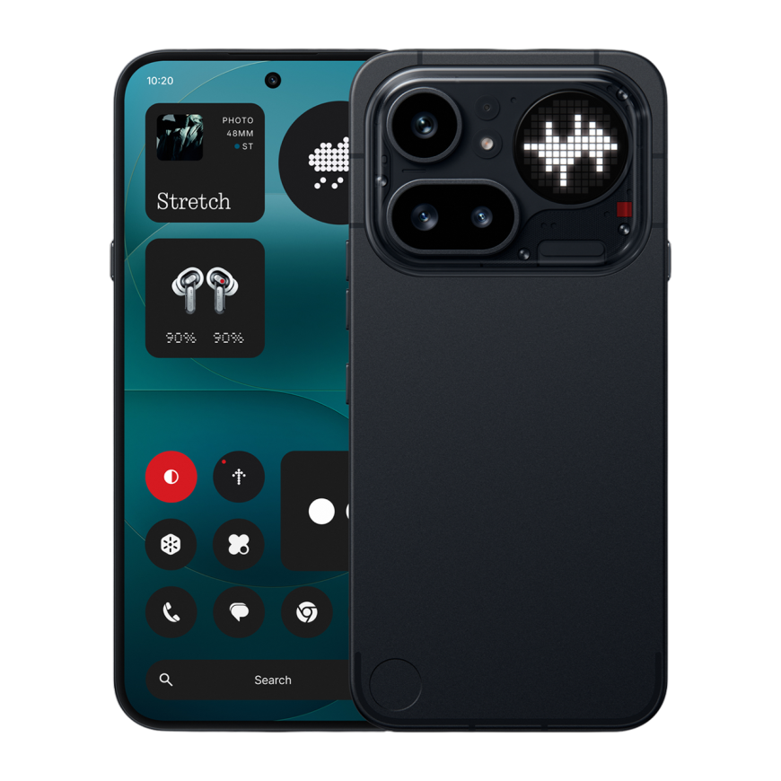 Nothing Phone (4a) Pro 8/256Gb Black, чёрный