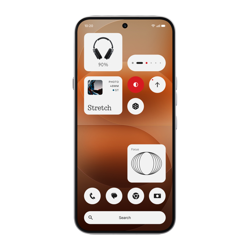 Nothing Phone (4a) Pro 8/256Gb Silver, cеребристый