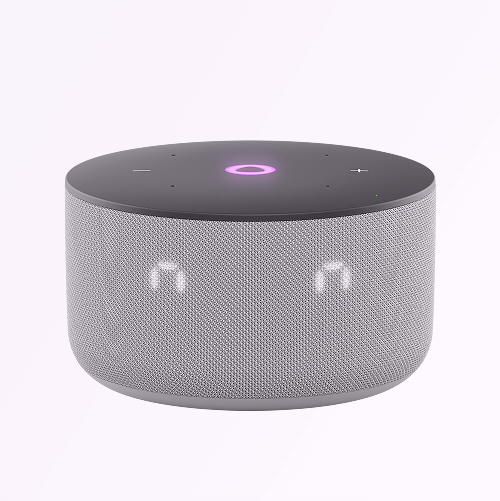 Умная колонка Яндекс Станция Мини 3 с Алисой, серый, 12Вт