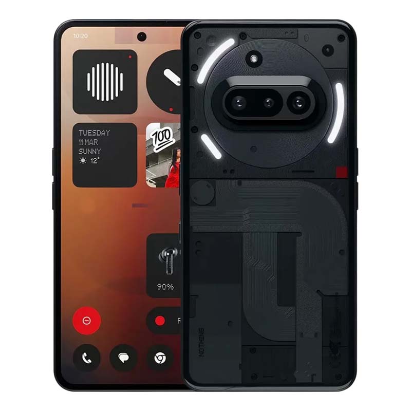 Nothing Phone (3a) 8/128Gb Black, чёрный