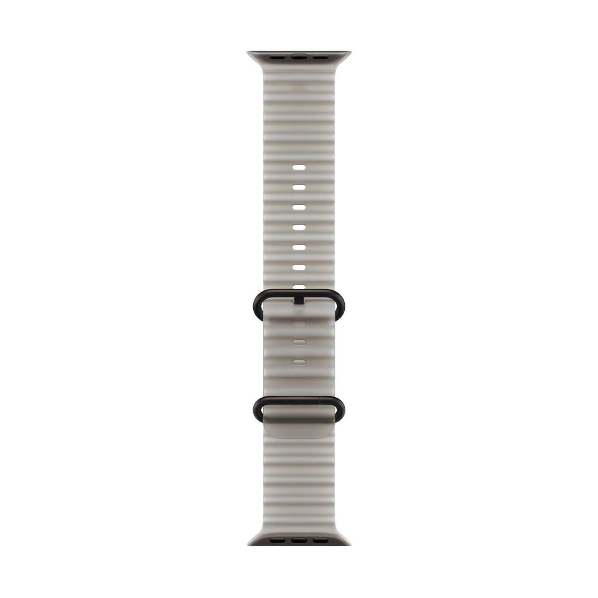 Купить apple watch ultra 4, 49 мм корпус из титана цвета «black», ремешок ocean band цвета «translucent gray» с доставкой