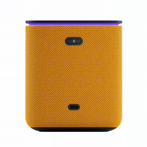 Купить умная колонка яндекс станция миди с алисой, с zigbee, оранжевый, 24вт в Самаре
