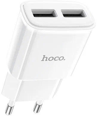 Купить сзу hoco c88a 12w 2 разъема с доставкой