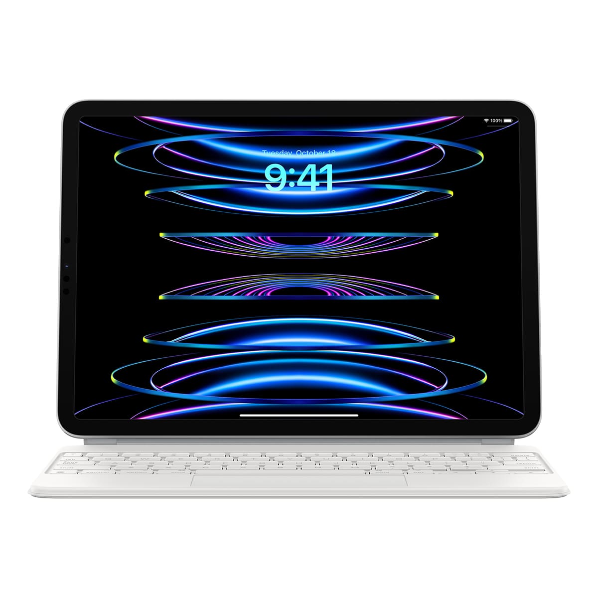 Чехол-клавиатура для iPad Pro | Air 11" (4‑st gen | 5‑st gen) Apple Magic Keyboard (MJQJ3) White, белый