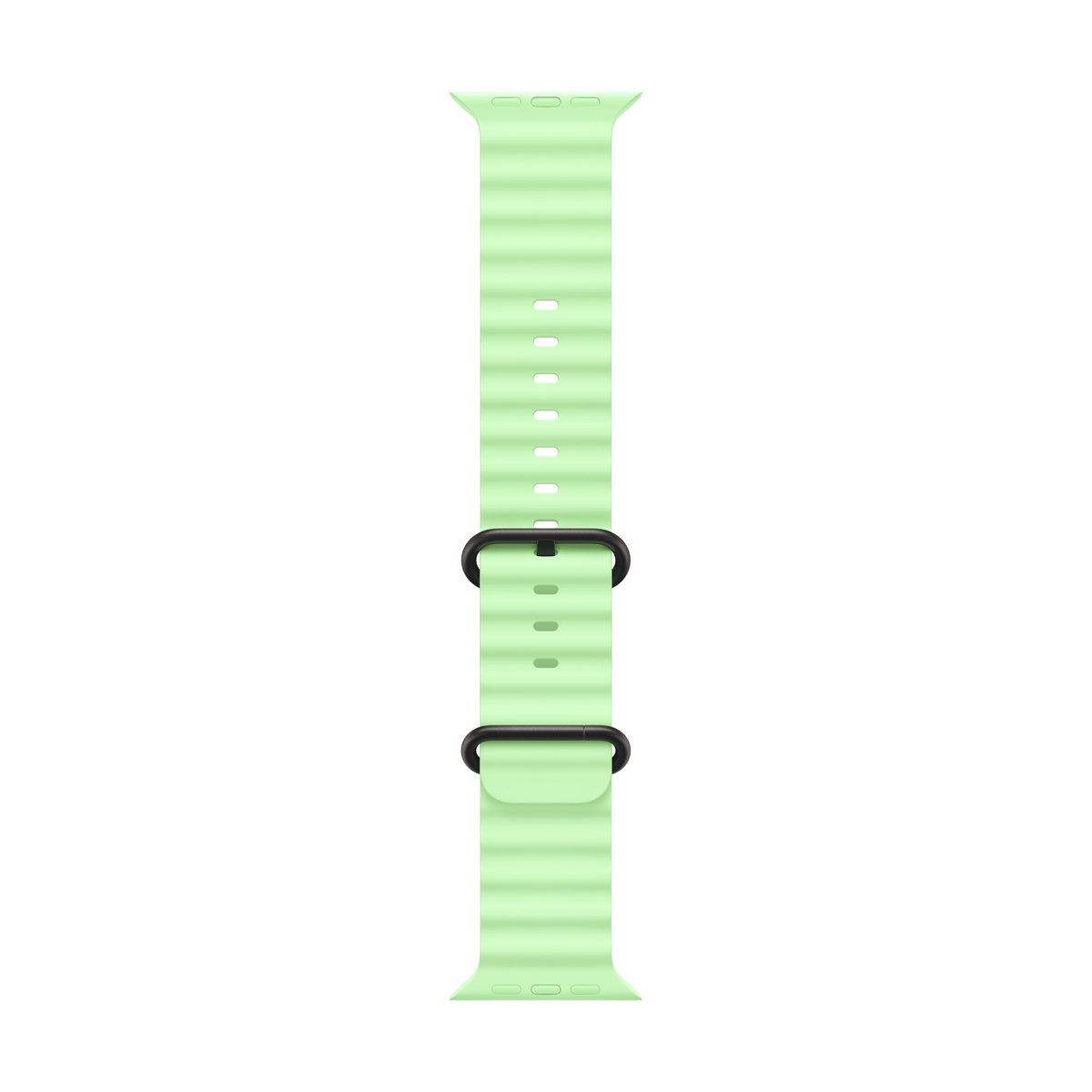 Apple Watch Ultra 3 (2025), 49 мм корпус из титана цвета «Black», ремешок Ocean Band цвета «Neon Green»