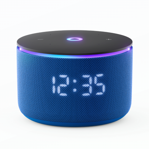 Умная колонка Яндекс Станция Мини 3 Про с Алисой, Zigbee, синий, 18 Вт