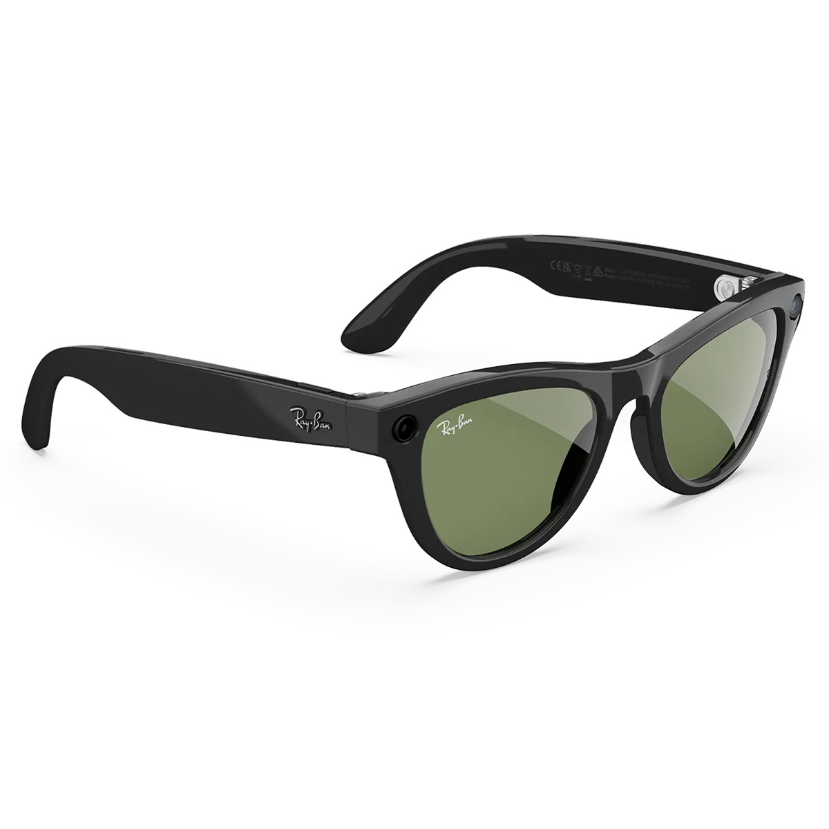 Умные очки Ray-Ban Skyler Gen 2 (RW4014), Shiny Black/G-15 Green