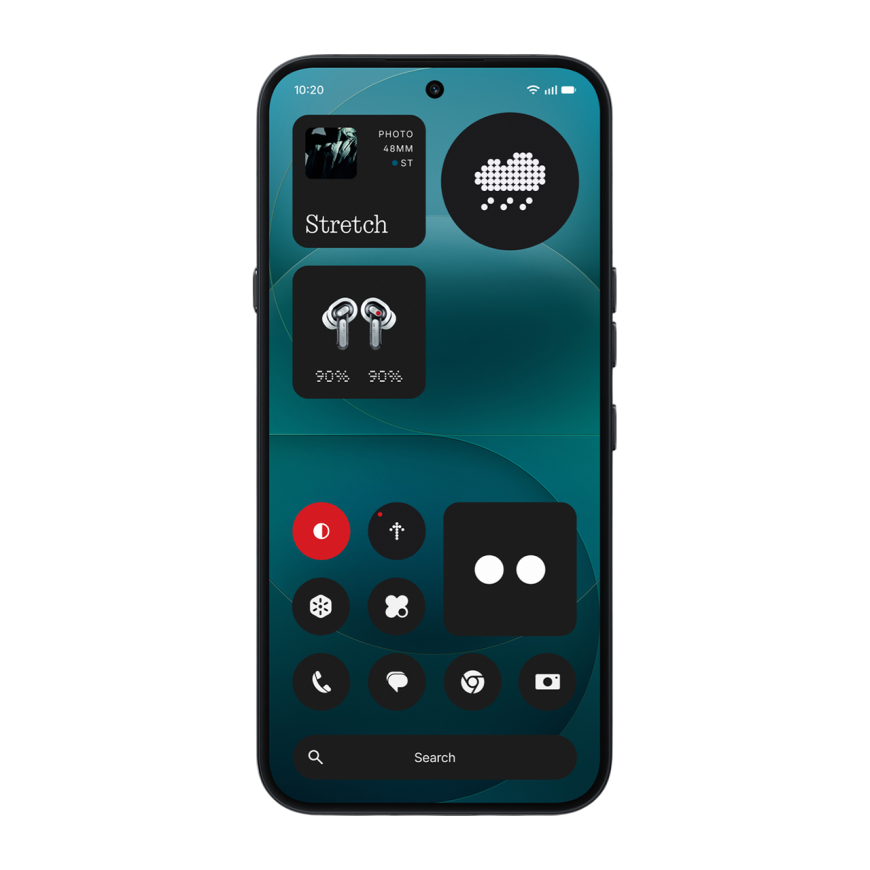 Nothing Phone (4a) Pro 8/256Gb Black, чёрный