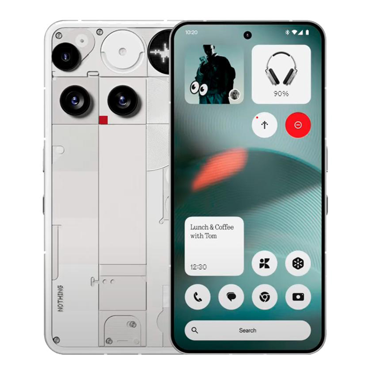 Nothing Phone (3) 12/256Gb White, белый