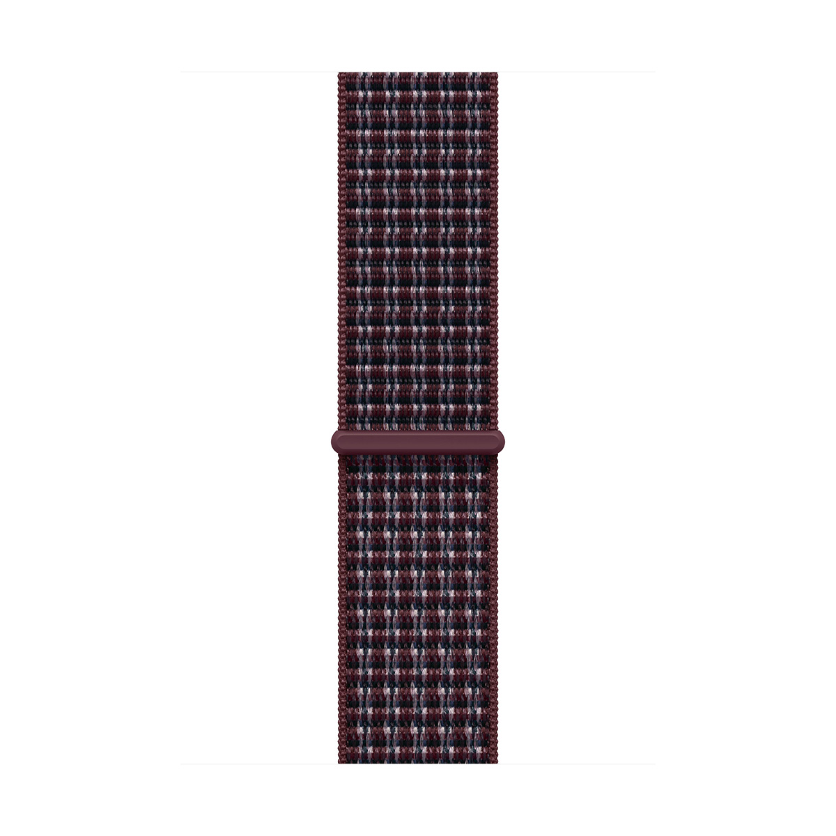 Купить apple watch series 12, 46 мм корпус из алюминия цвета «black», ремешок sport loop цвета «burgundy plaid» с доставкой
