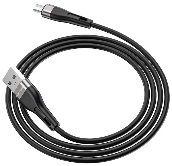 Купить кабель microusb borofone bx46 2.4a 1m силикон с доставкой
