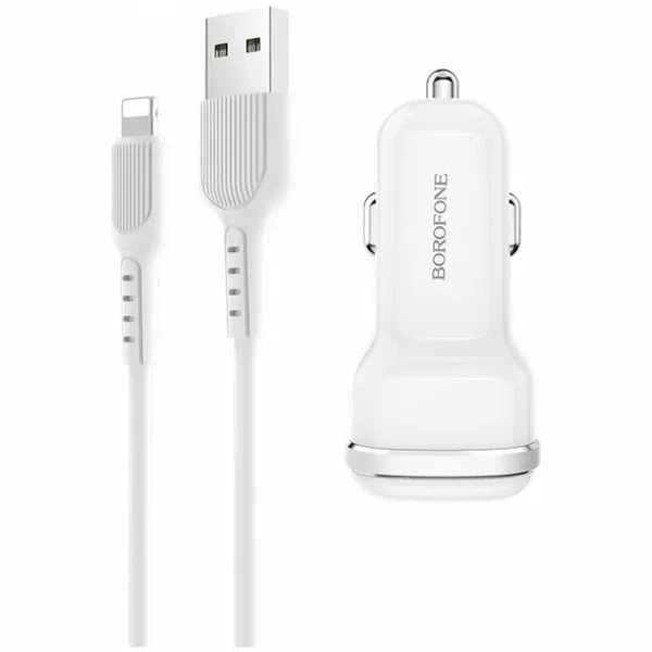 Купить азу borofone bz13 12w 2 разъема с доставкой