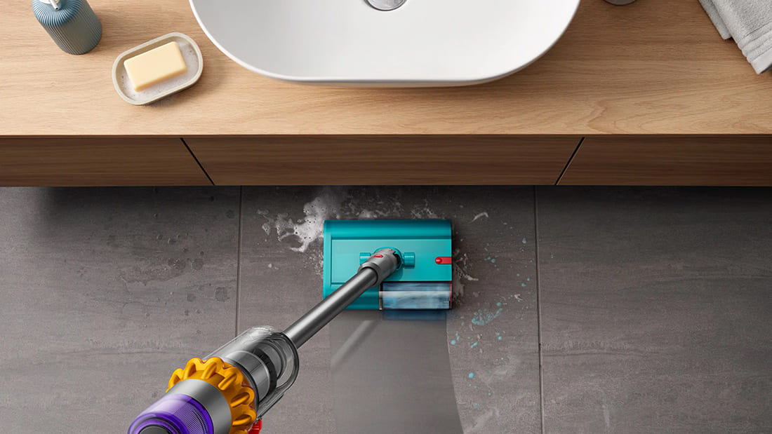 Пылесос Dyson V15s Detect Submarine (SV47) Yellow/Nickel, желтый/никель
