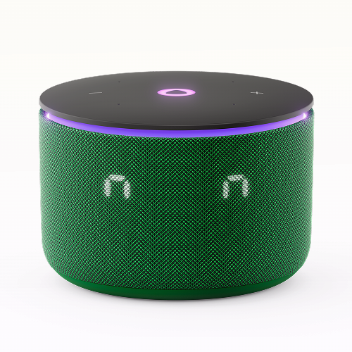Купить умная колонка яндекс станция мини 3 про с алисой, zigbee, зеленый, 18 вт в Самаре