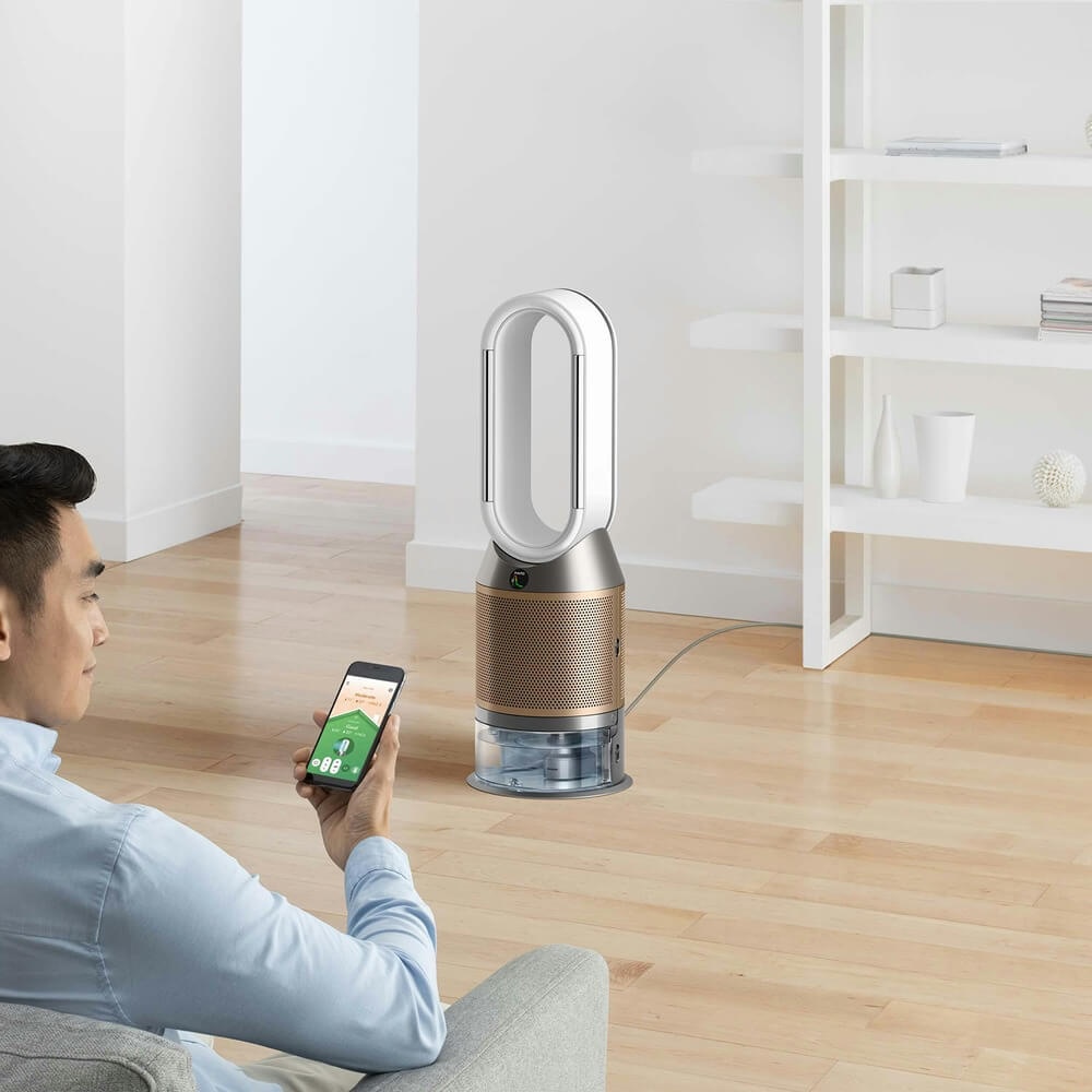 Увлажнитель-очиститель воздуха Dyson PH05 White/Gold, бело-золотой