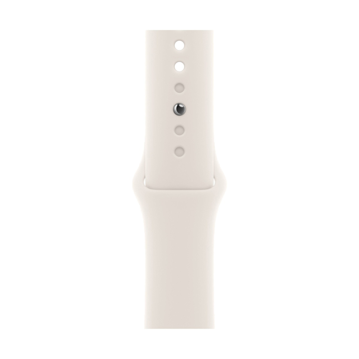Apple Watch Series 11, 46 мм корпус из алюминия цвета «Silver», ремешок Sport Band размера M/L цвета «Light Blush»