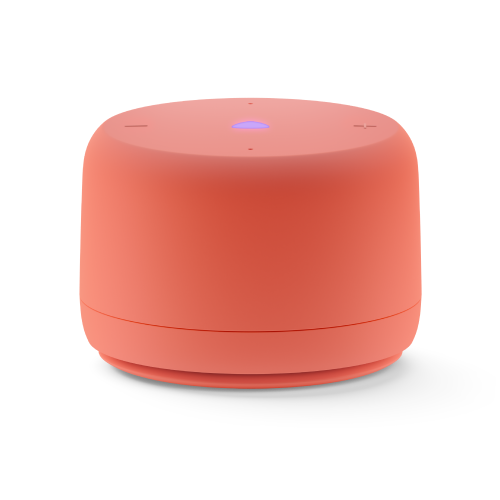 Умная колонка Яндекс Станция Лайт 2 с Алисой, без часов, коралловый, 6 Вт