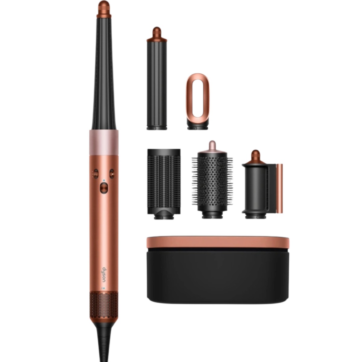 Стайлер Dyson Airwrap Complete Long HS08 (Global) Amber Silk, янтарный шёлк