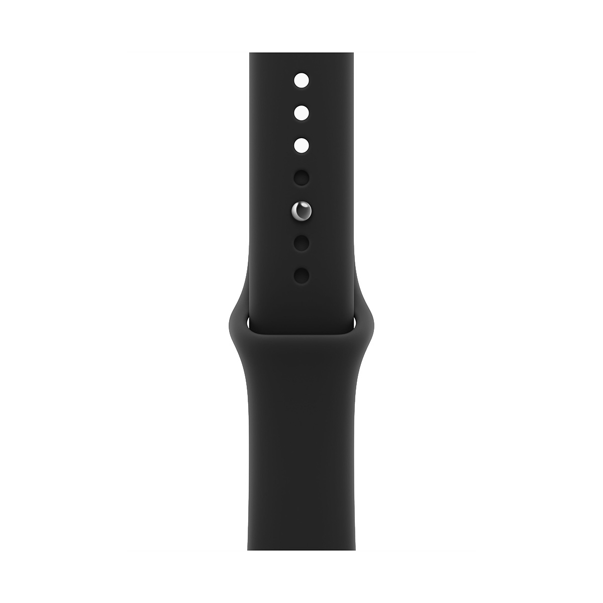 Купить apple watch series 12, 46 мм корпус из алюминия цвета «black», ремешок sport band размера m/l цвета «black» с доставкой