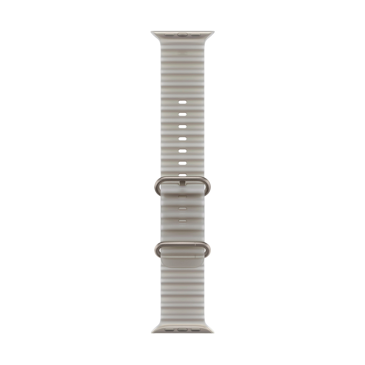 Купить apple watch ultra 4, 49 мм корпус из титана цвета «natural», ремешок ocean band цвета «translucent gray» с доставкой