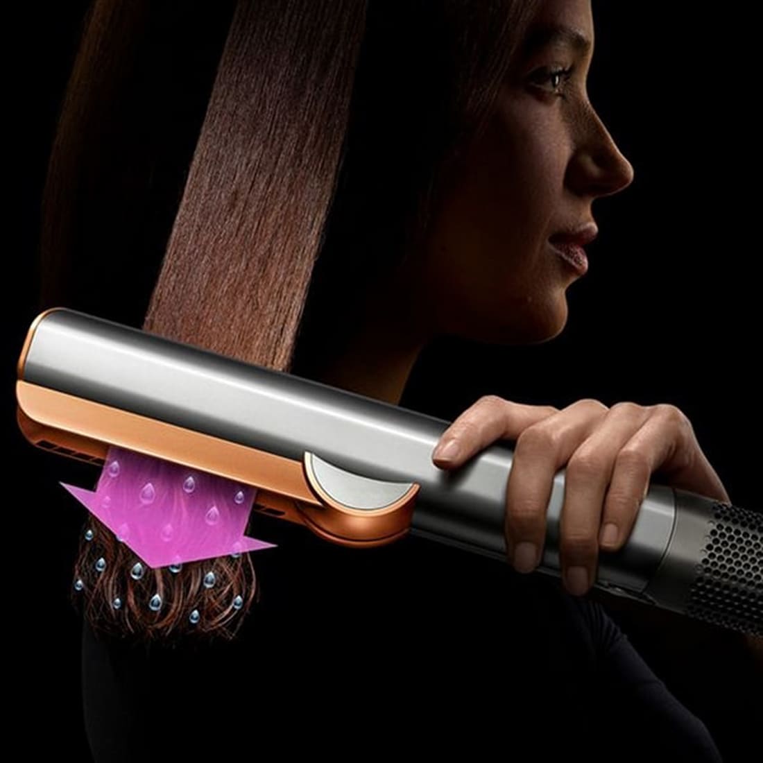 Выпрямитель для волос Dyson AirStrait HT01 (Global) Ceramic Pink/Rose Gold, розовый