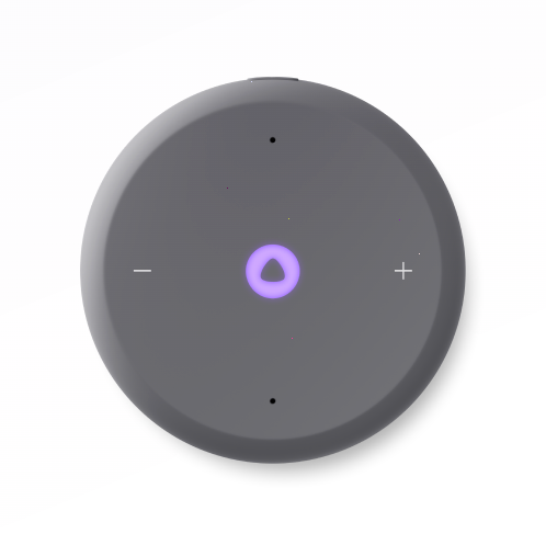 Умная колонка Яндекс Станция Лайт 2 с Алисой, серый, 6Вт