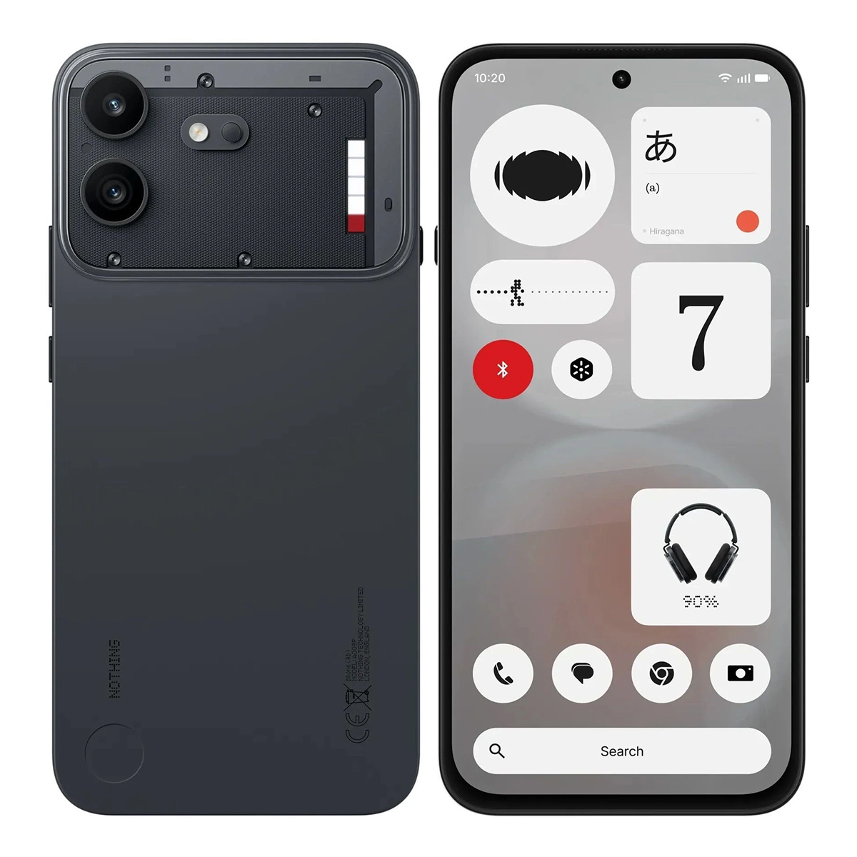 Nothing Phone (4b) 12/256Gb Black, чёрный