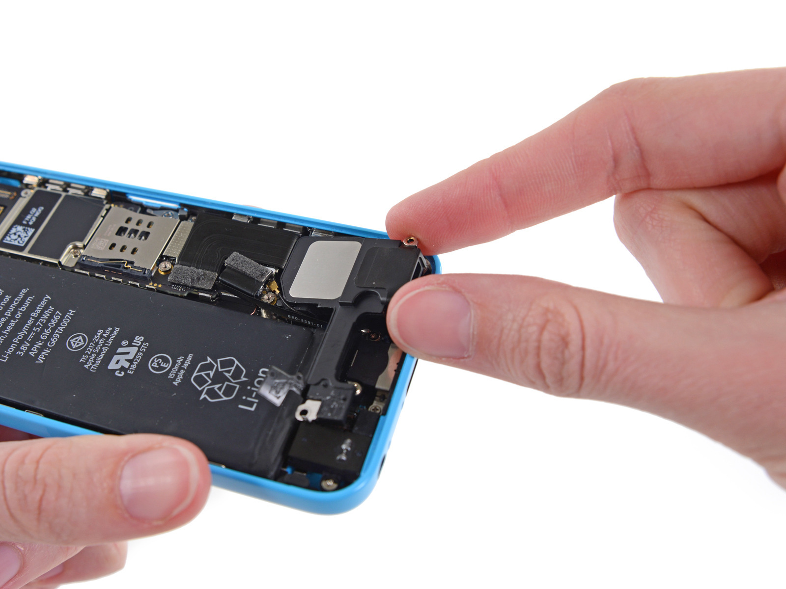 Замена Нижний динамик на iPhone 5