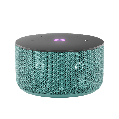 Умная колонка Яндекс Станция Мини 3 с Алисой, бирюзовый, 12Вт