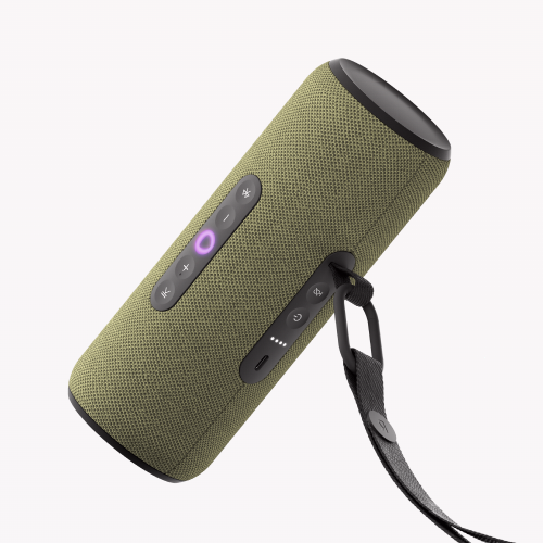 Умная портативная колонка Яндекс Станция Стрит с Алисой, зелёный, 30Вт