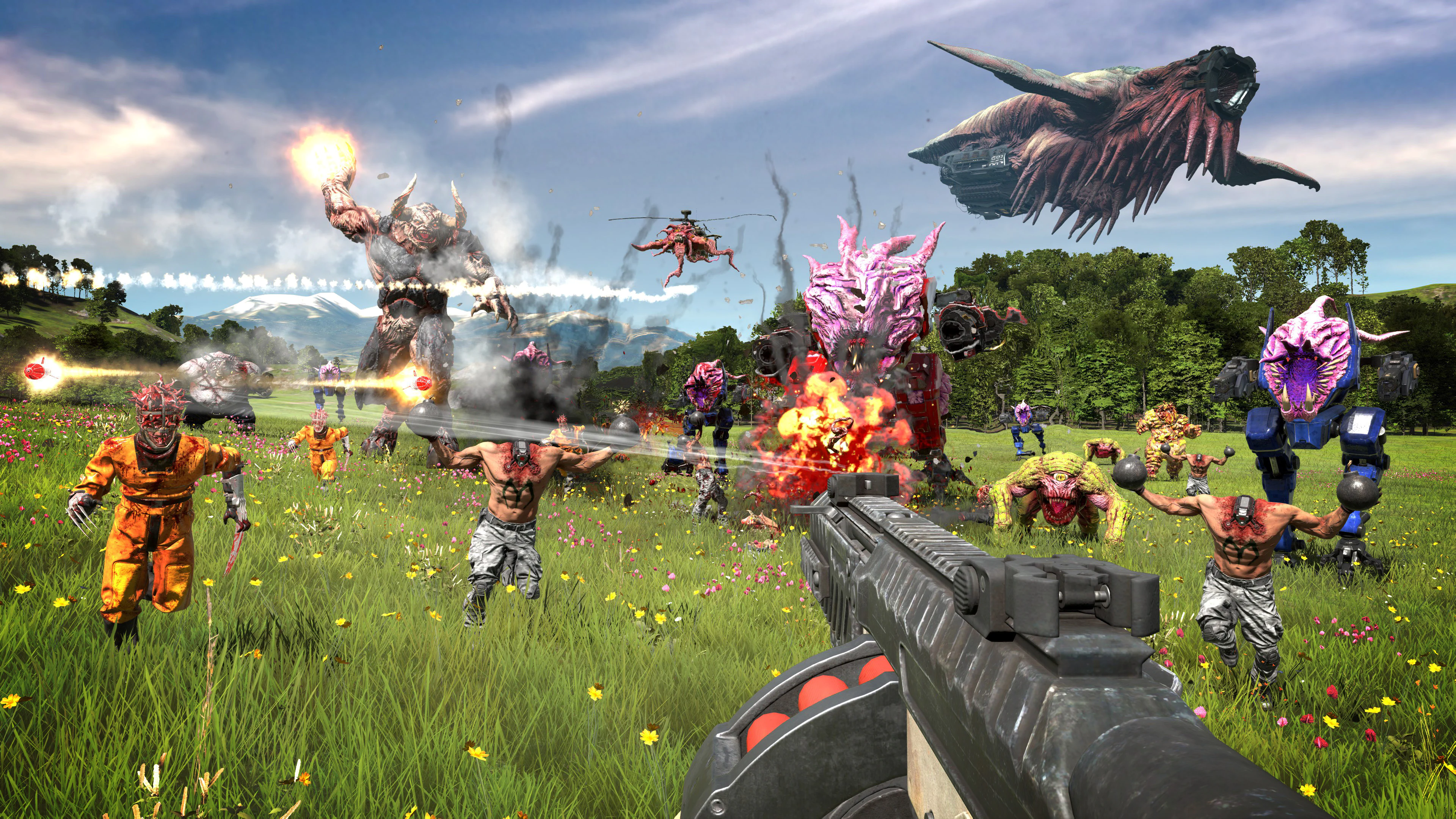Купить цифровая версия игры serious sam 4 для sony playstation 5, русские субтитры с доставкой