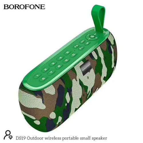 Купить беспроводная колонка borofone ds19 + часы + будильник с доставкой
