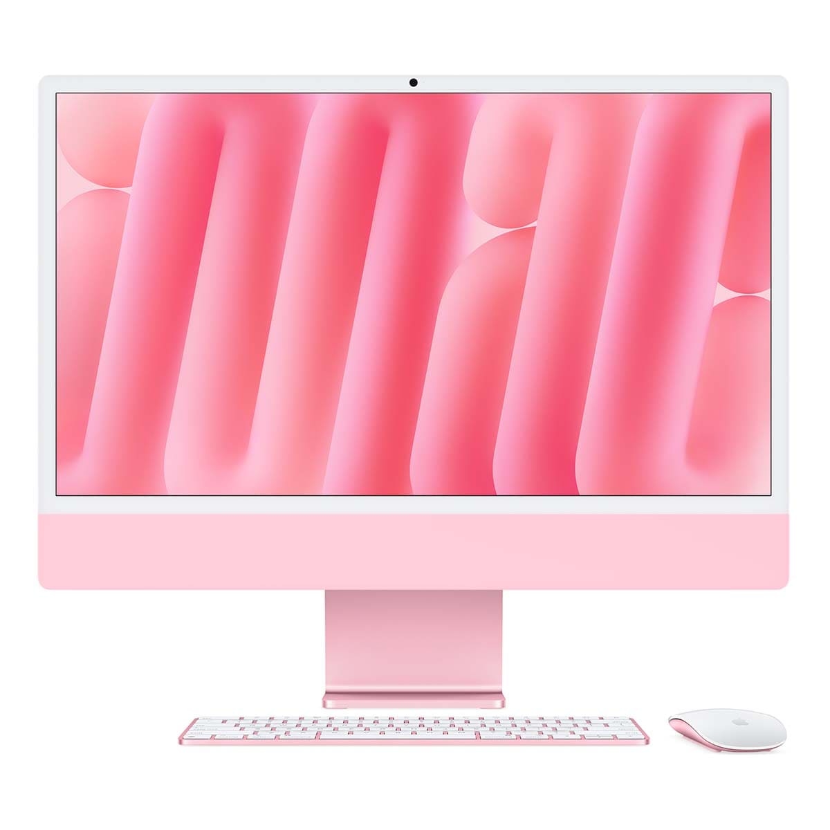Apple iMac 24" (M4 8C CPU, 8C GPU, 2024) Retina 4,5K, 16 ГБ, 256 ГБ SSD (MWUG3) Розовый
