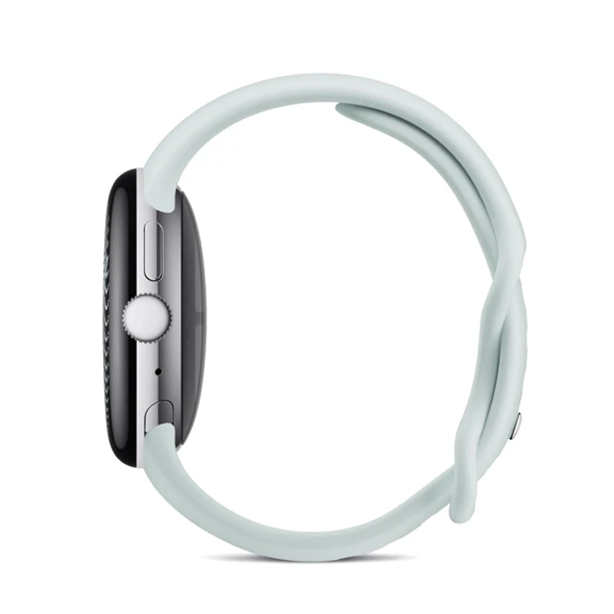 Часы Google Pixel Watch 5, 41 мм Polished Silver/Fog, серебристый