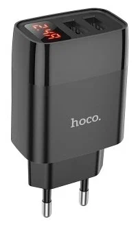 Купить сзу hoco c86a 12w 2 разъема с доставкой