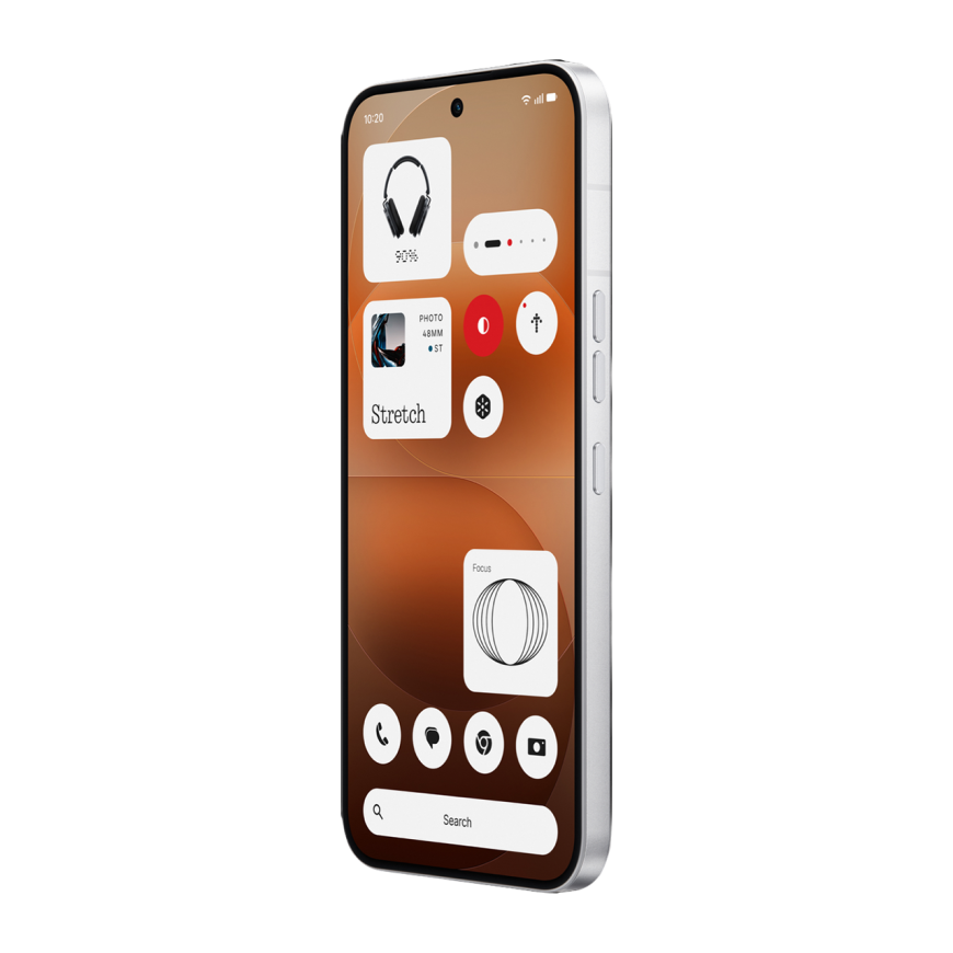 Nothing Phone (4a) Pro 8/256Gb Silver, cеребристый