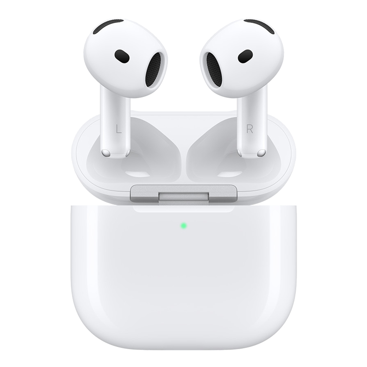Купить наушники apple airpods 5 white, белый с беспроводным зарядным кейсом с доставкой