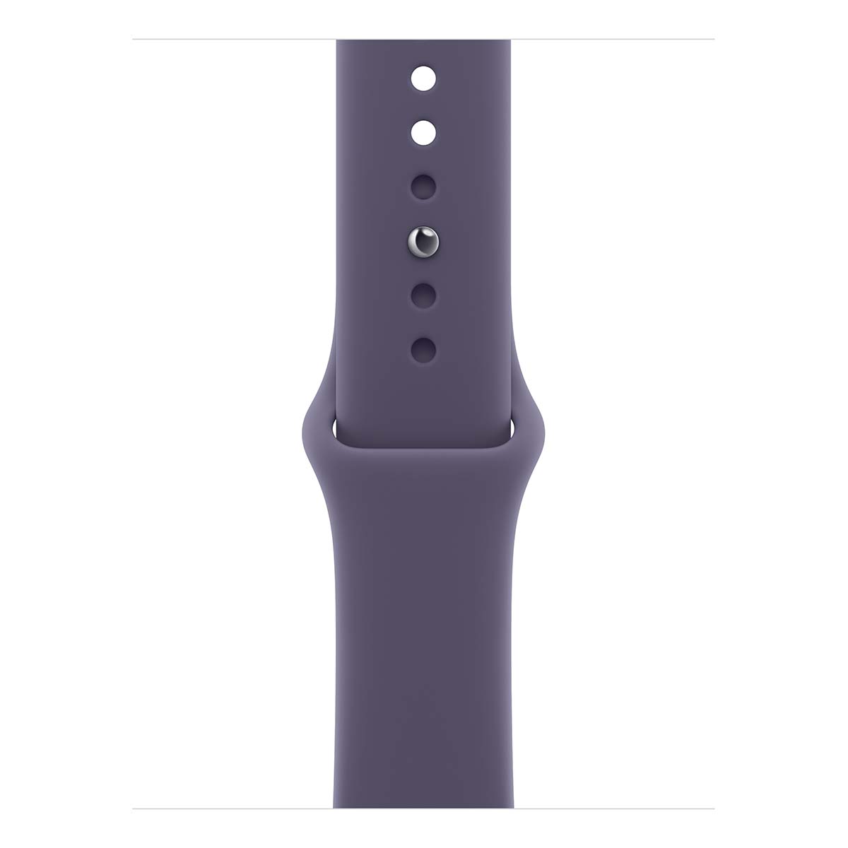 Apple Watch Series 11, 42 мм корпус из алюминия цвета «Rose Gold», ремешок Sport Band размера S/M цвета «Purple Fog»